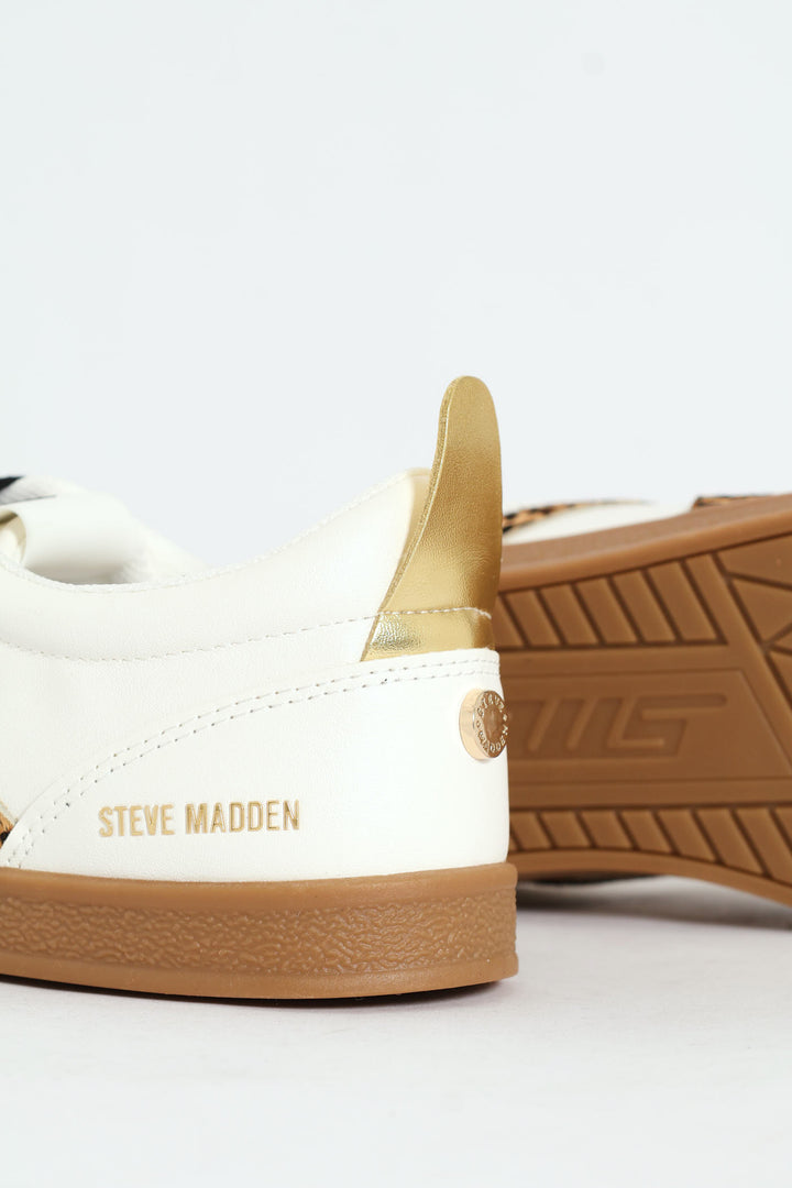 Degree Lace Up Court Sneaker - White