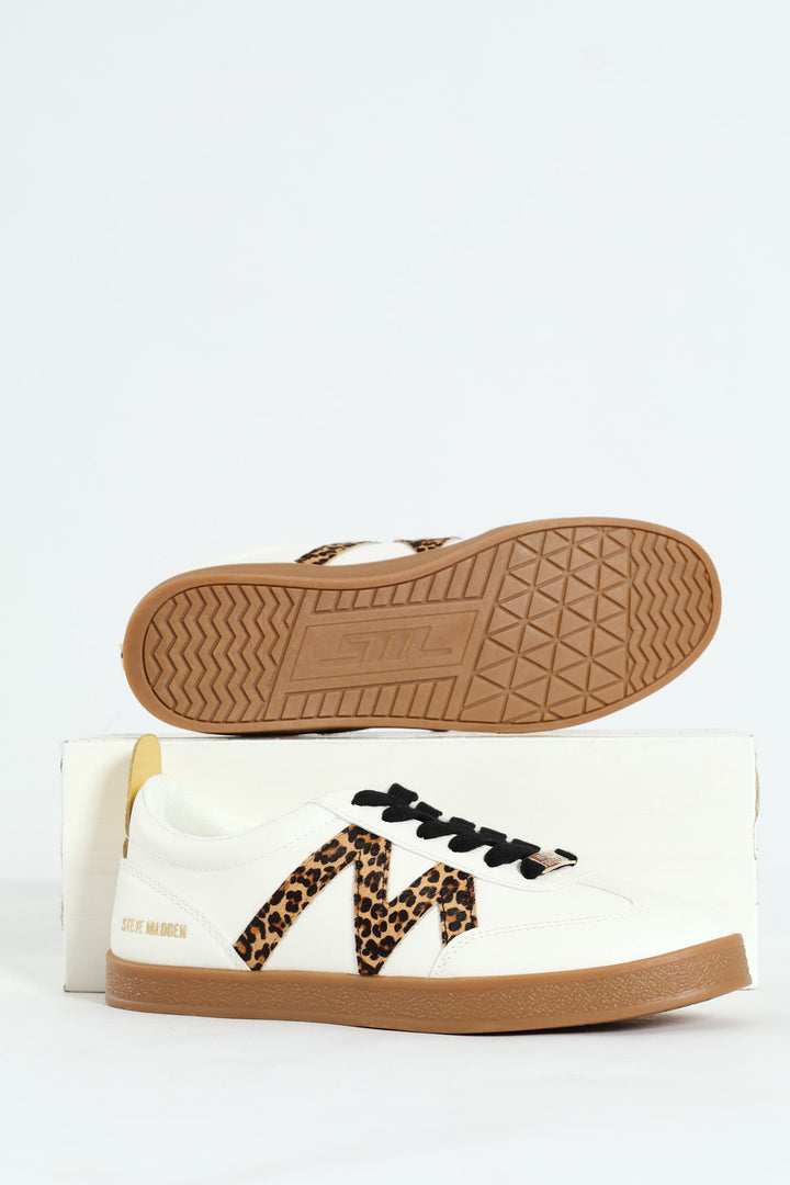 Degree Lace Up Court Sneaker - White