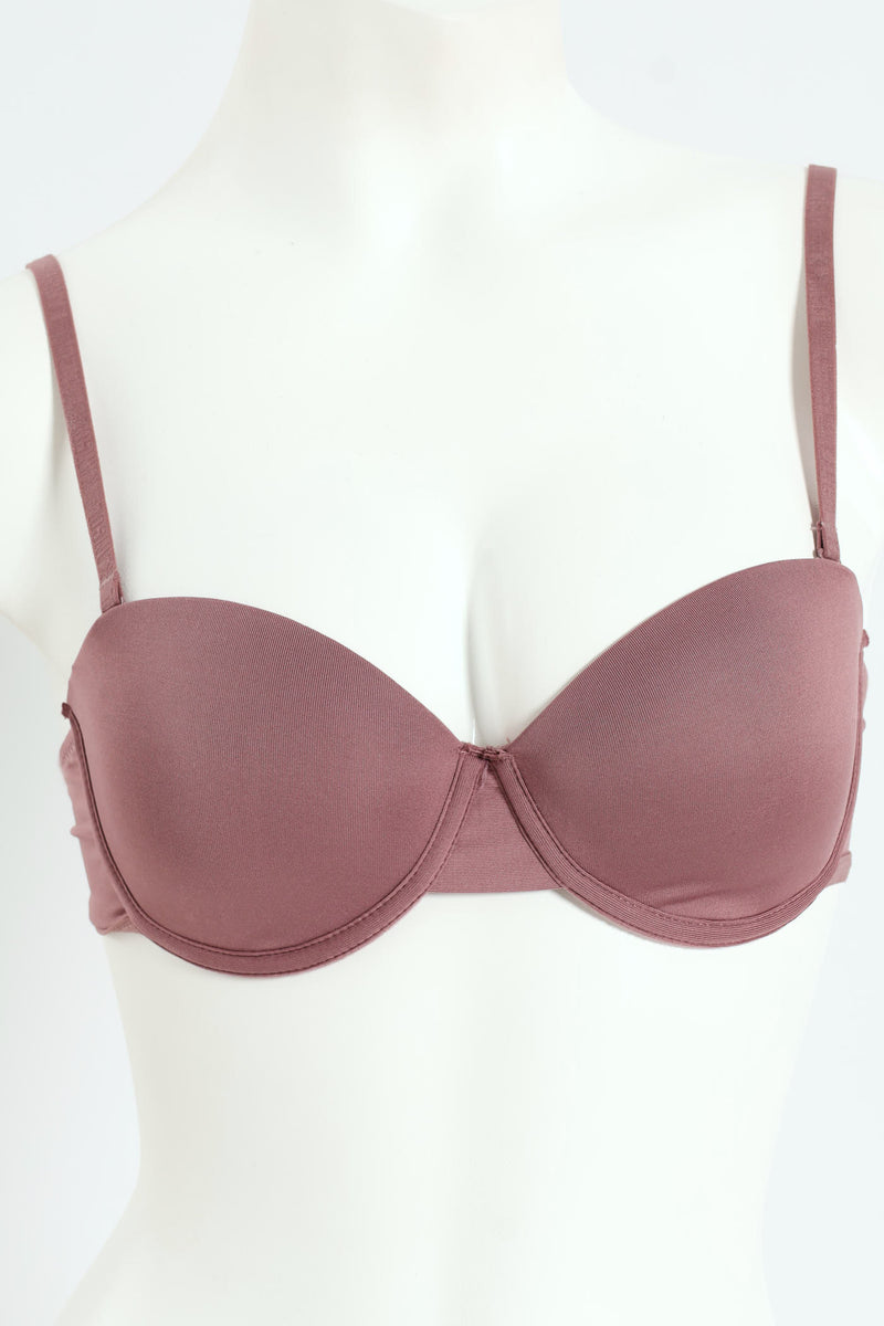 2 Pack Microfibre Multiway Bra - Mocha/Off White