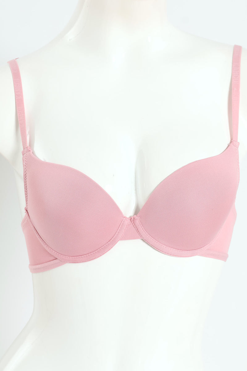 3 Pack Racerback T-Shirt Bra - Mocha/Pink/Off White