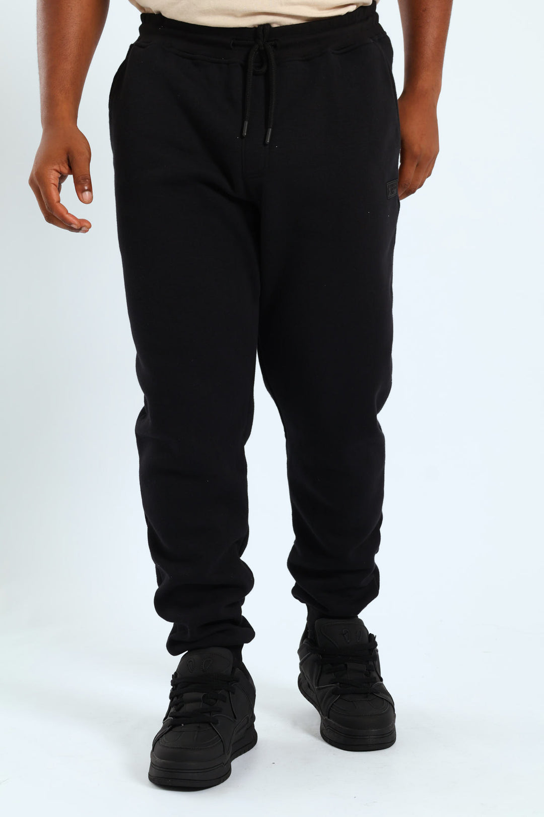 Basic Fleece Jogger - Black