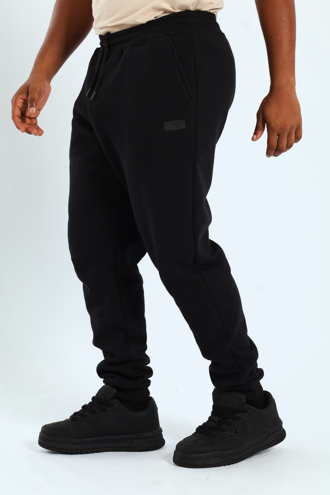Basic Fleece Jogger - Black