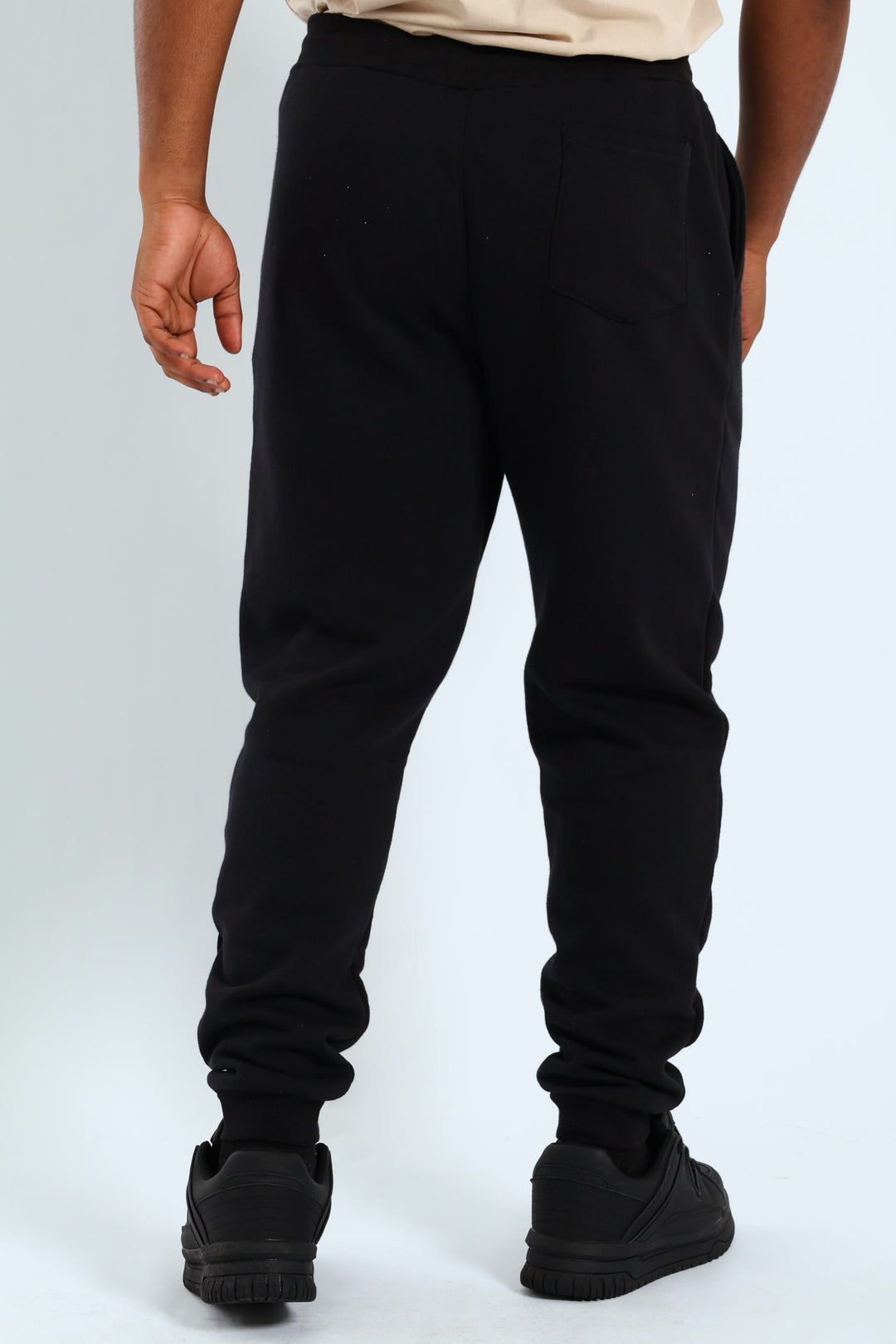 Basic Fleece Jogger - Black