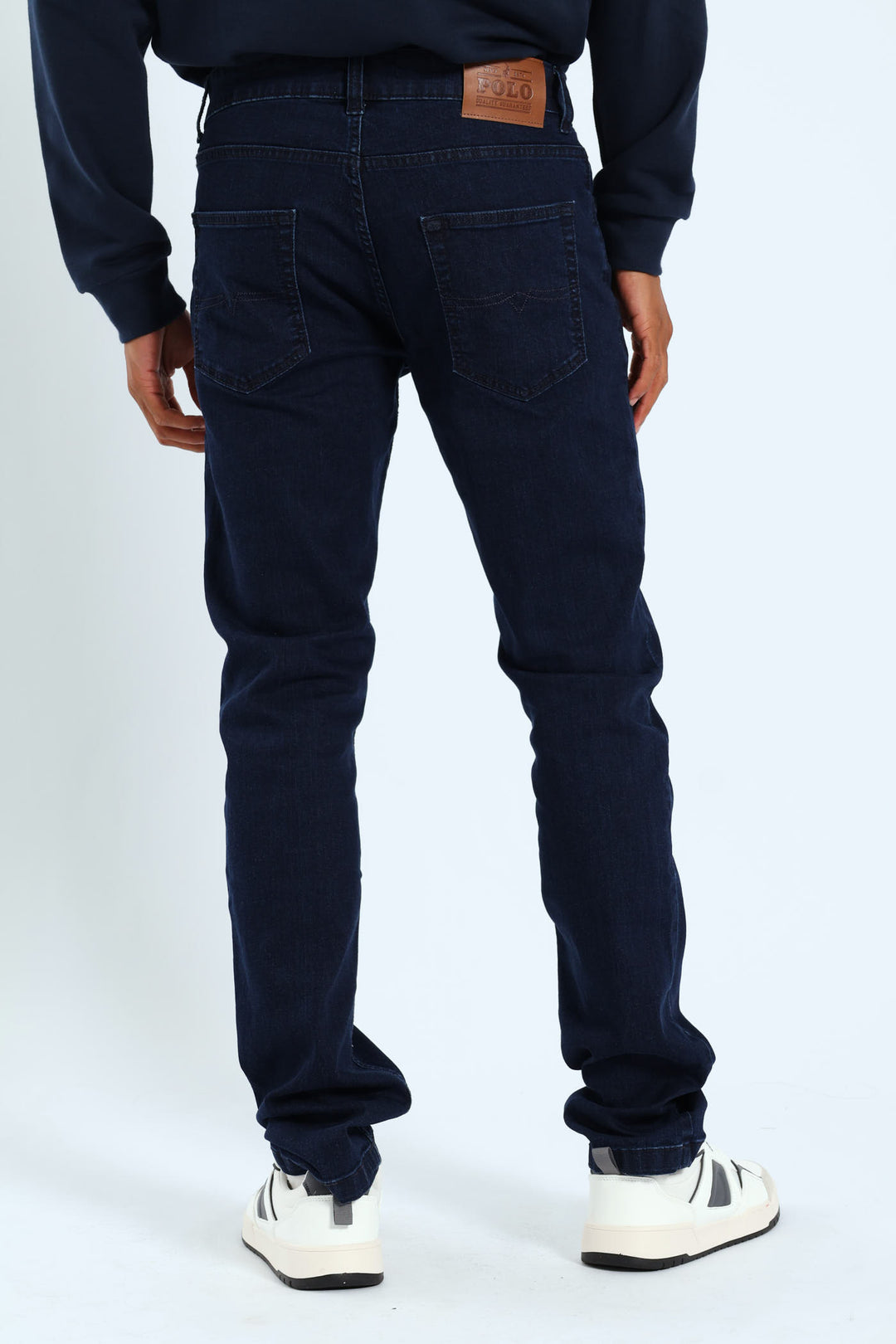 Simon Straight Leg Denim - Blue/Black