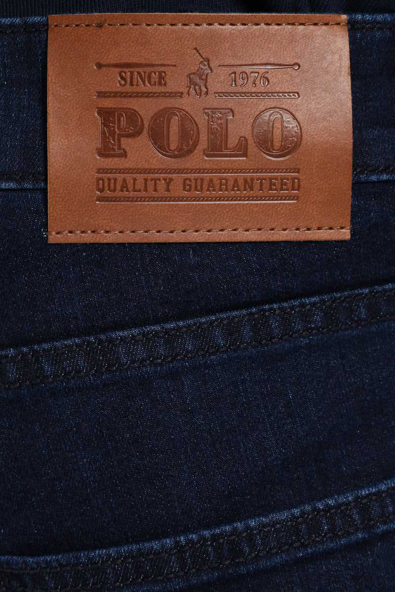Simon Straight Leg Denim - Blue/Black