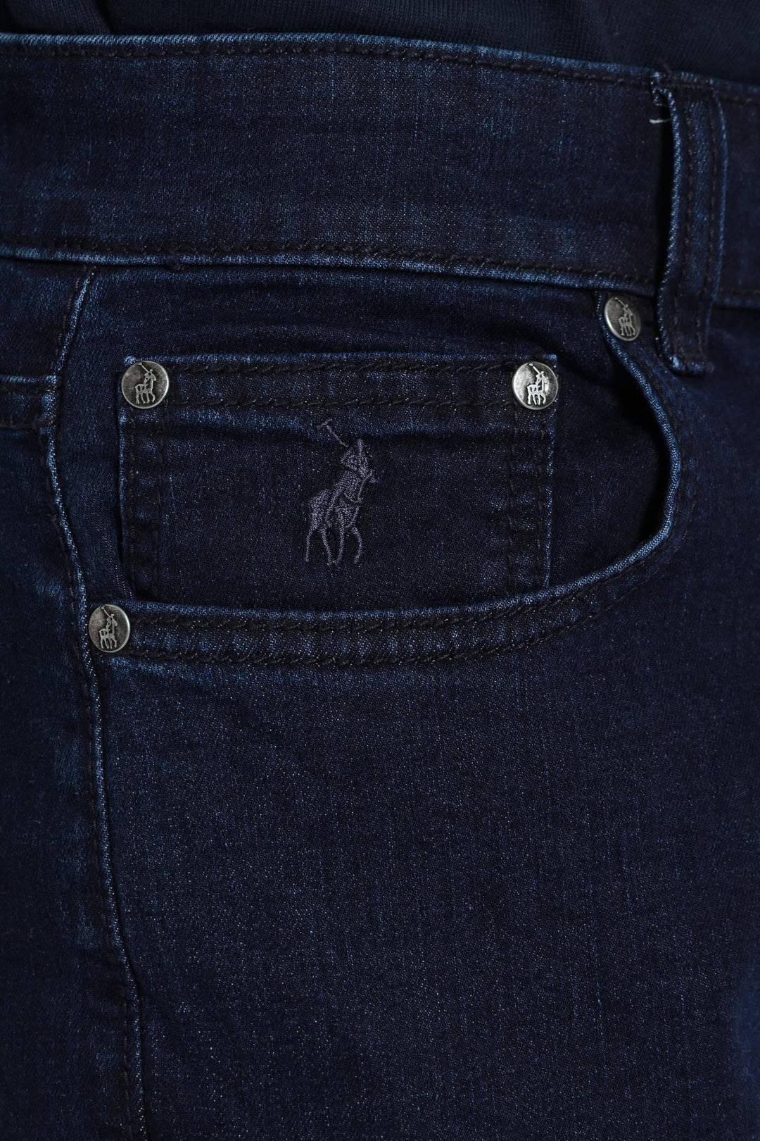 Simon Straight Leg Denim - Blue/Black