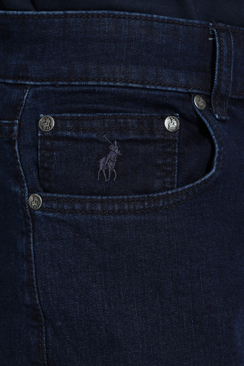 Simon Straight Leg Denim - Blue/Black