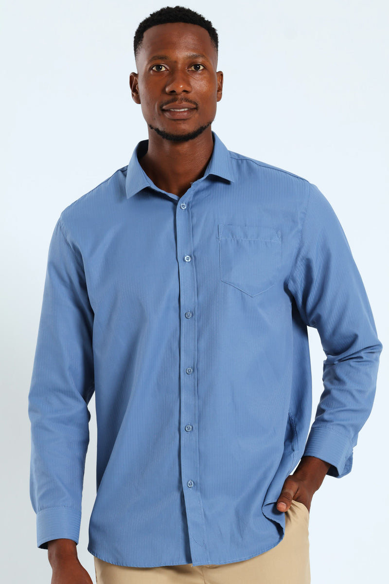 Summer Dobby Shirt - Airforce