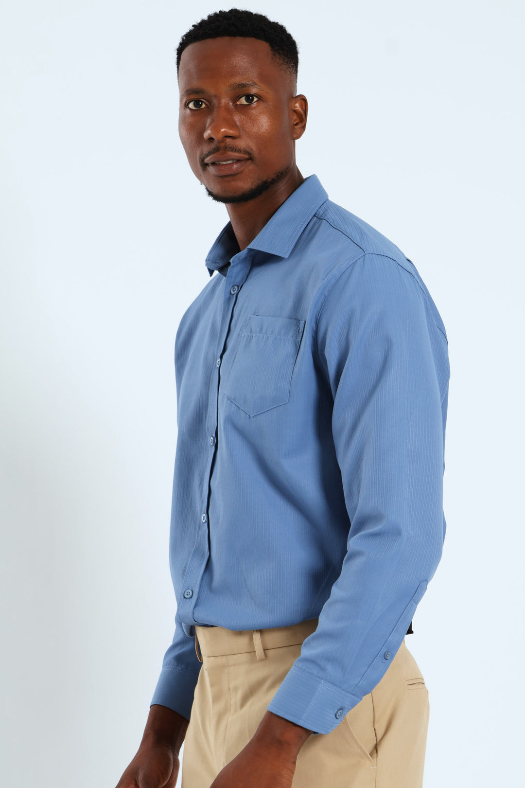 Summer Dobby Shirt - Airforce