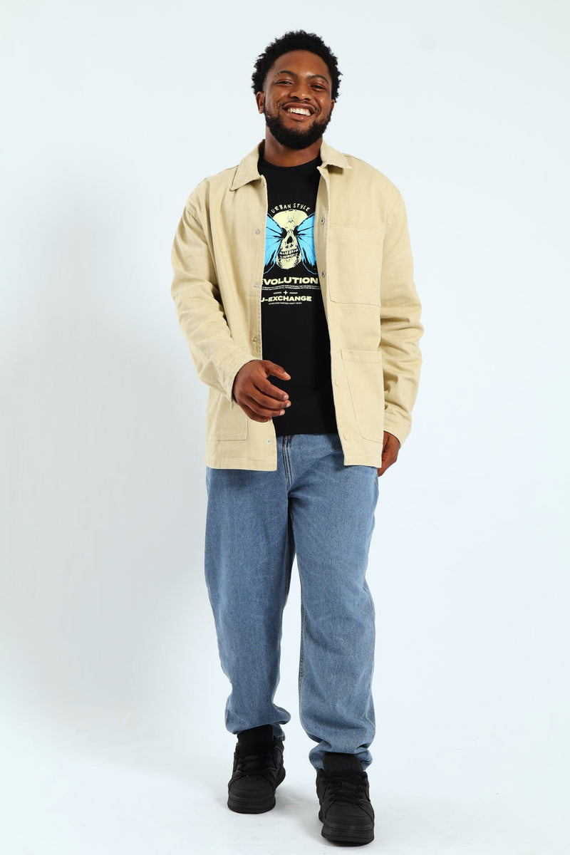 Worker Jacket - Stone