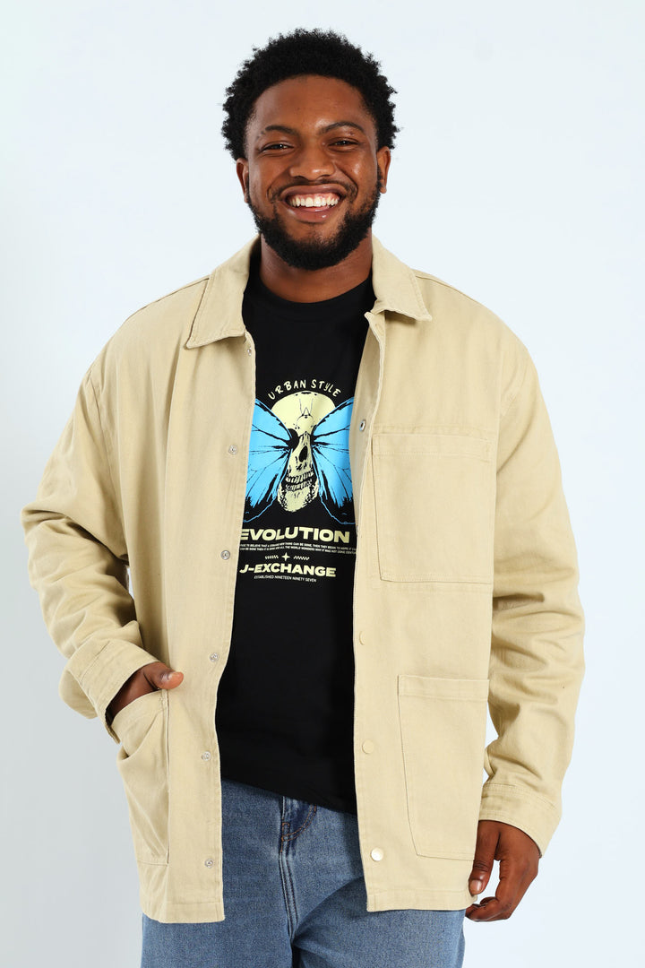 Worker Jacket - Stone