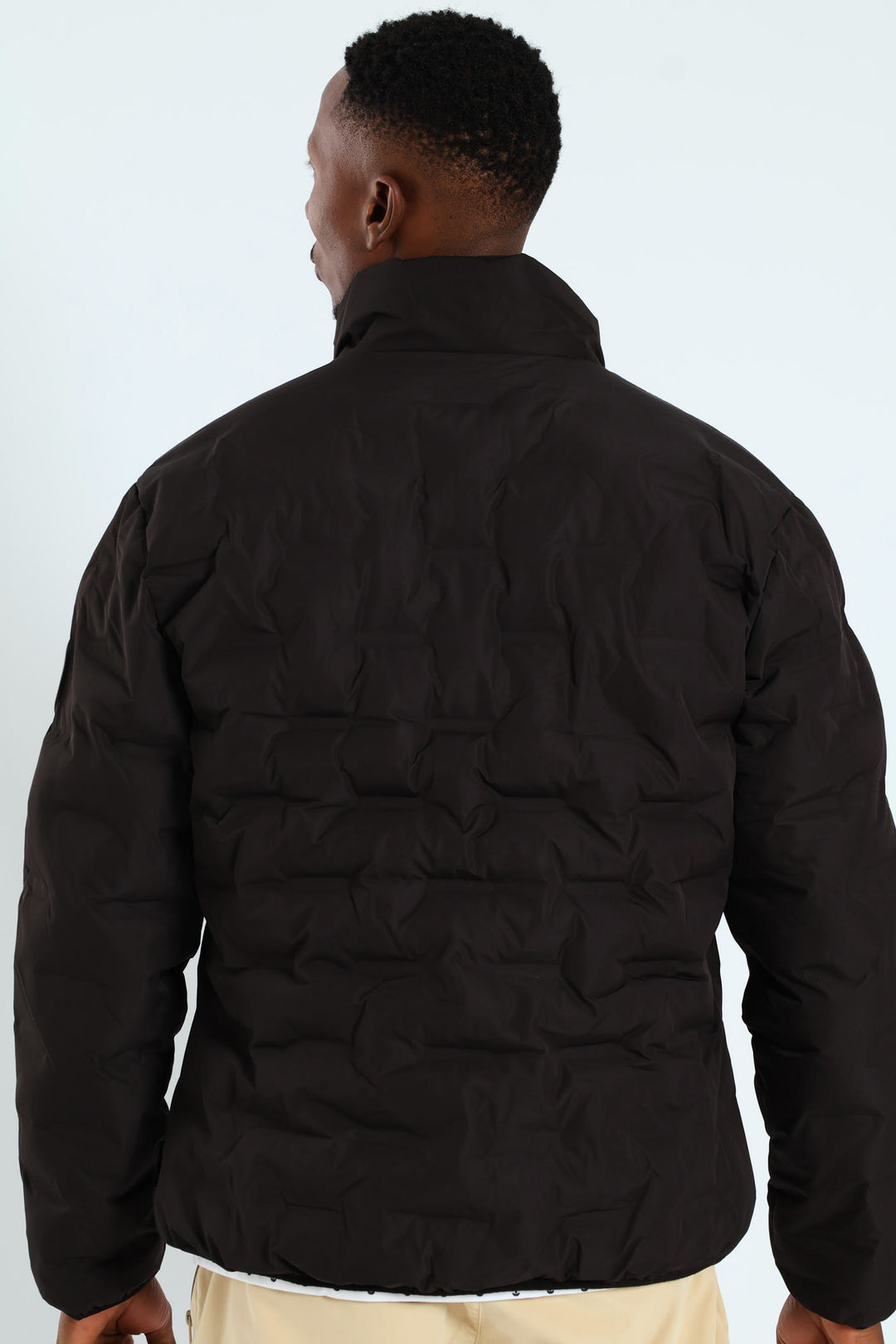 Heat Seal Puffer Jacket - Black