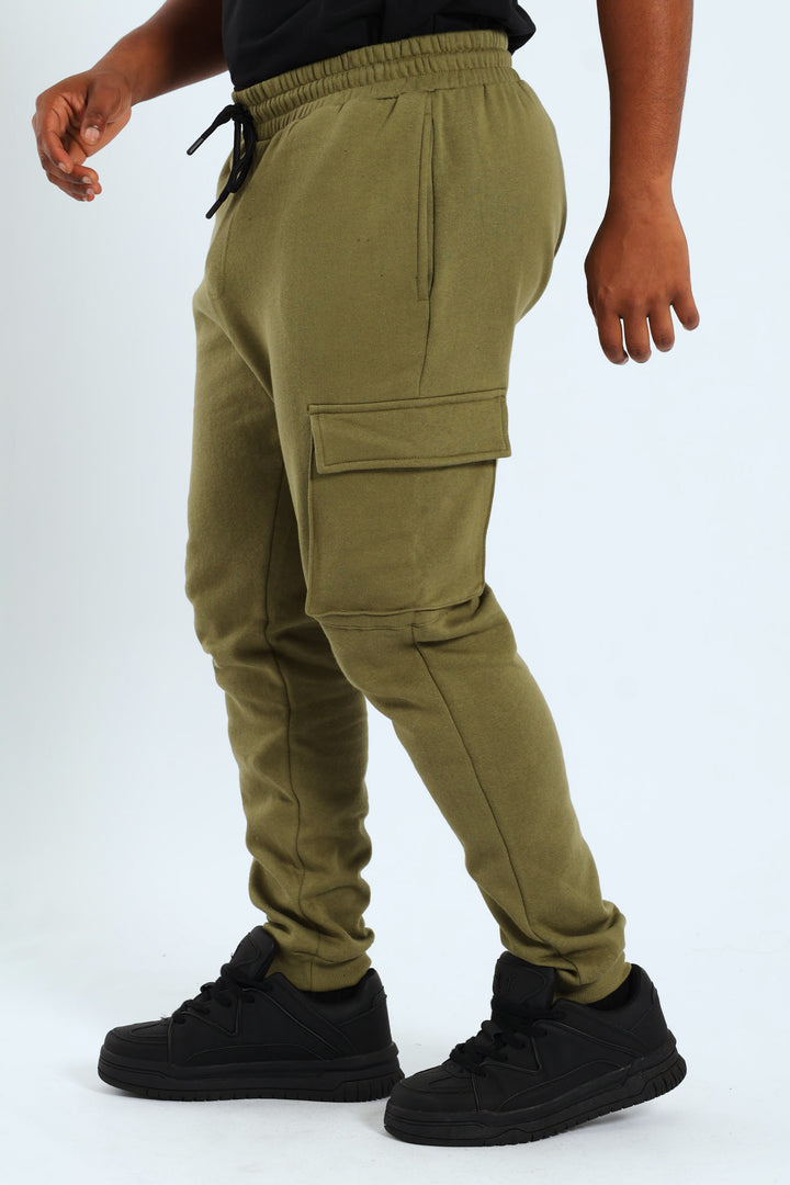 Cargo Fleece Jogger - Light Fatigue