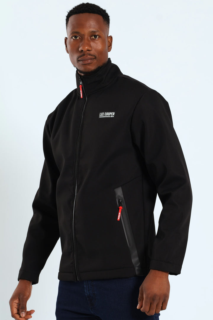 Colin Soft Shell Jacket - Black