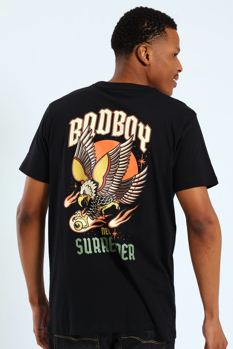 Eagle Surrender Tee - Black