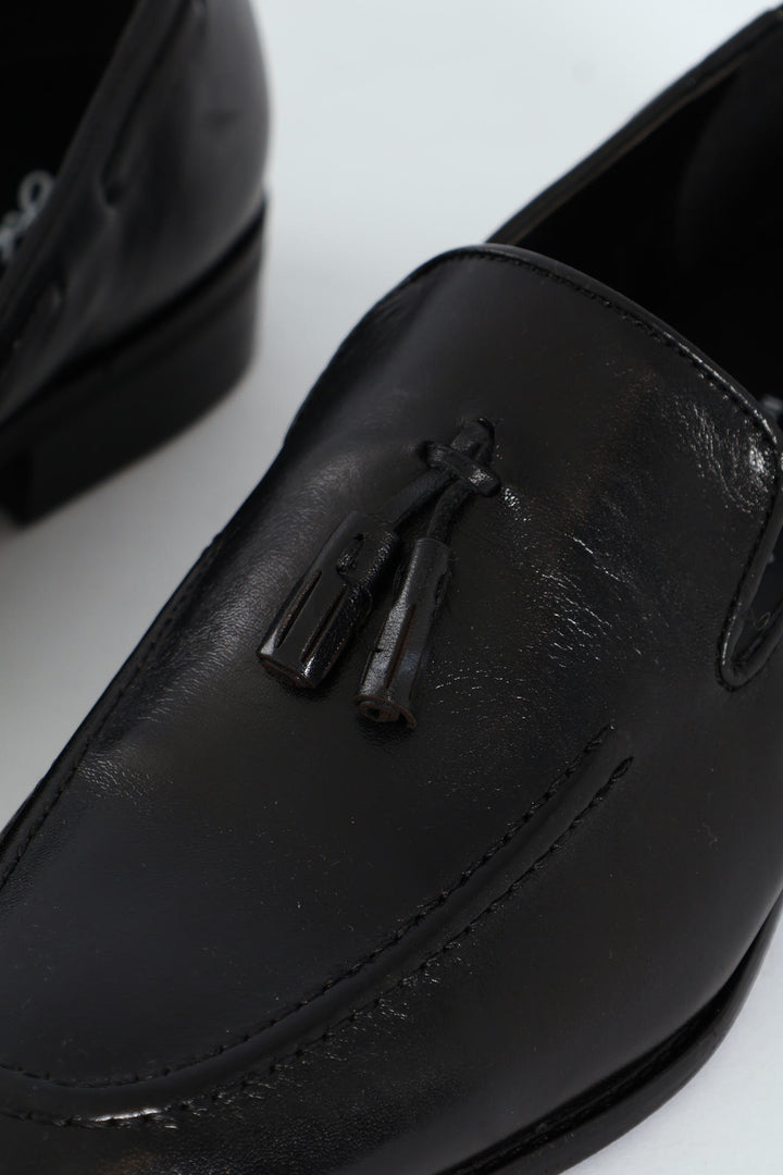 Tassle Loafer - Black