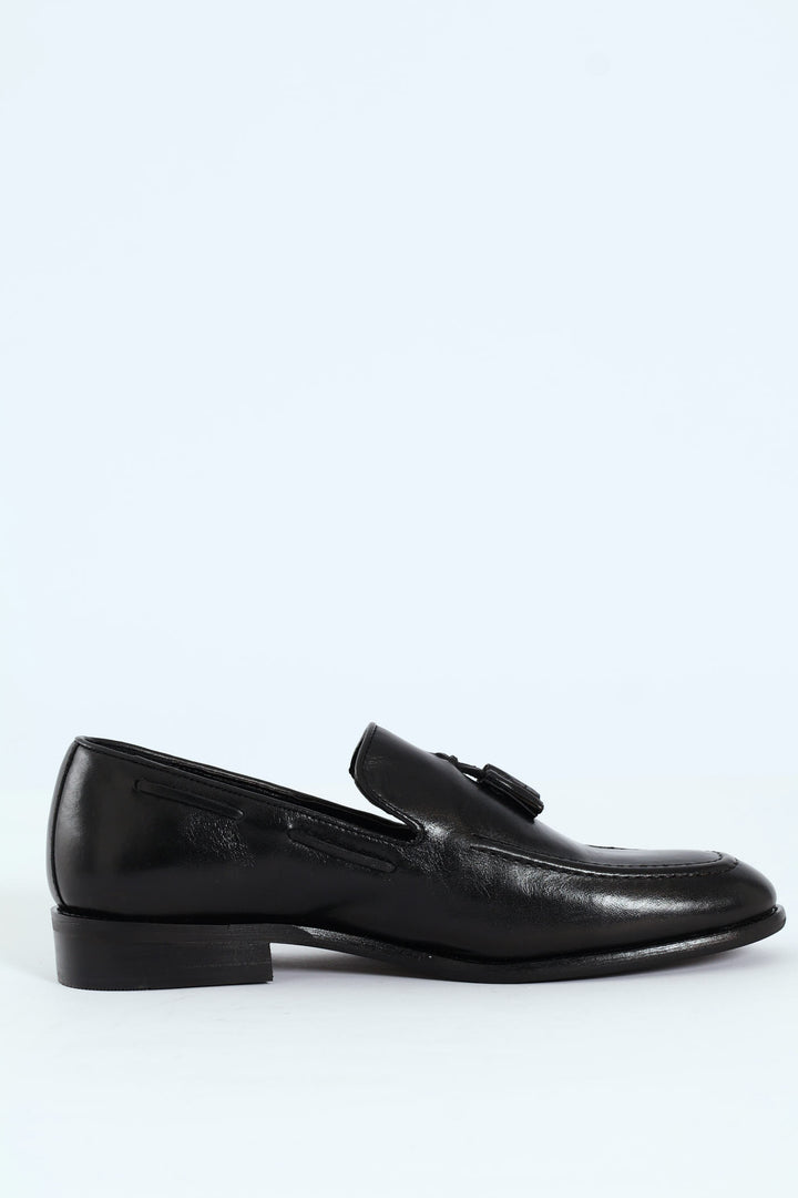 Tassle Loafer - Black