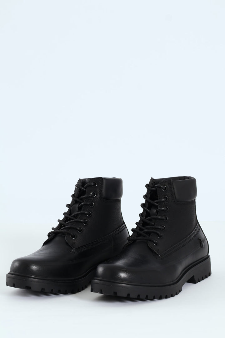 Timba 14 Lace Up Boot - Black