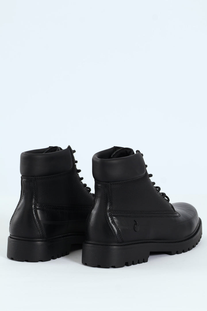 Timba 14 Lace Up Boot - Black