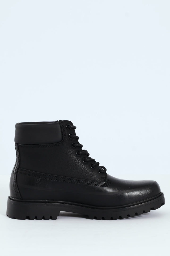 Timba 14 Lace Up Boot - Black