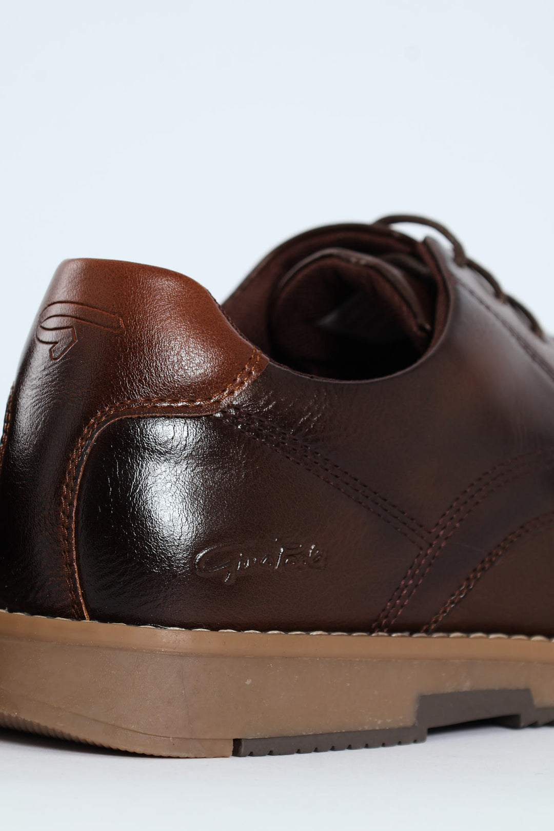 Smart Casual Derby Shoe - Brown