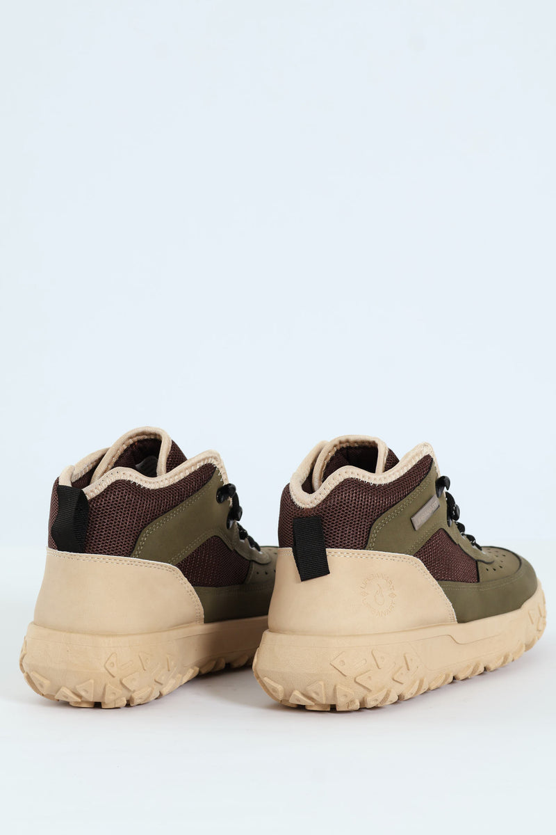 Remi Utility Boot - Olive
