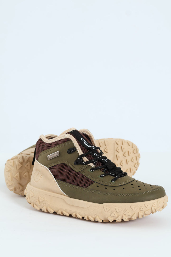 Remi Utility Boot - Olive