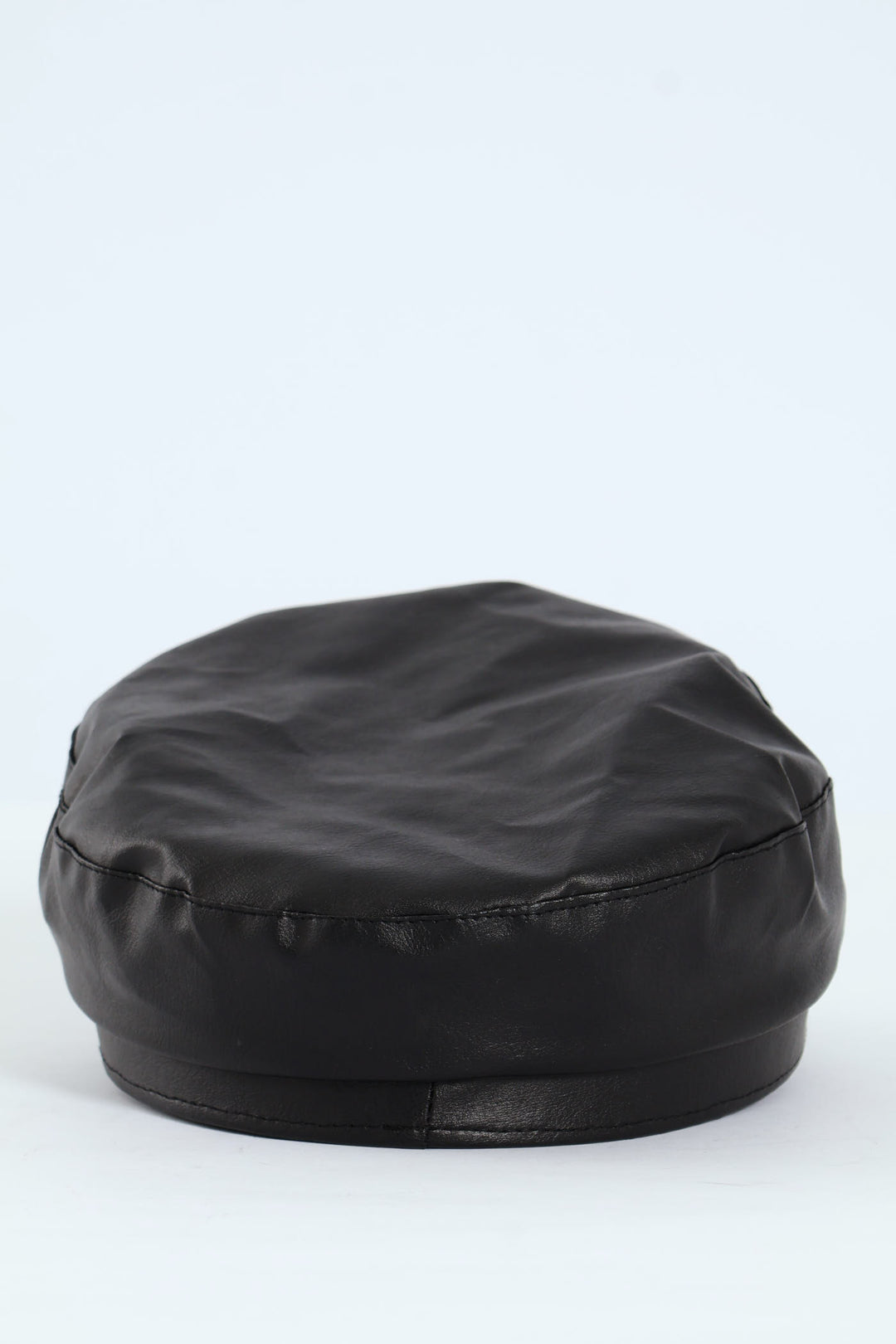 Pu Bakerboy Hat - Black