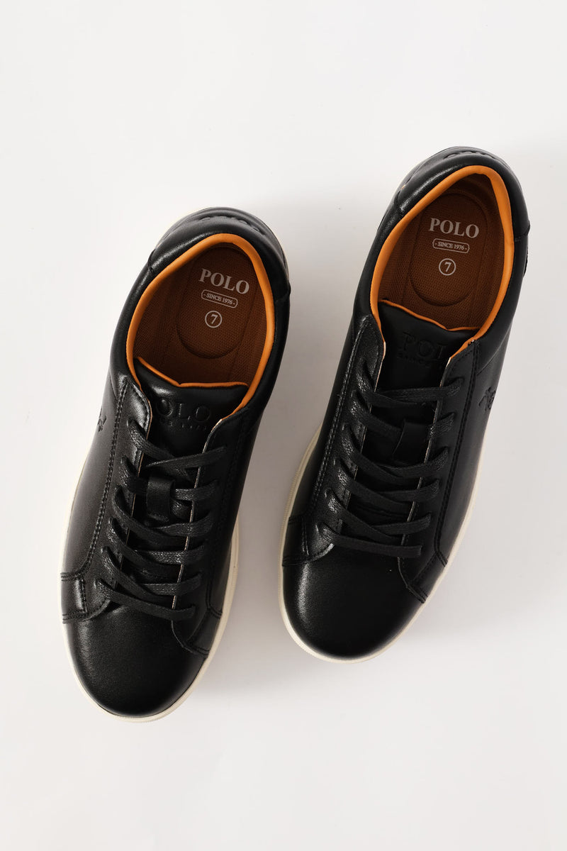 Classic Leather Sneaker - Black