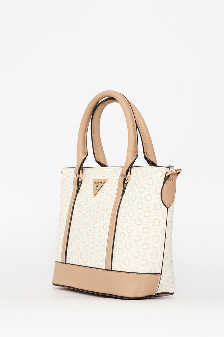 Quinley Mini Tote Bag - White