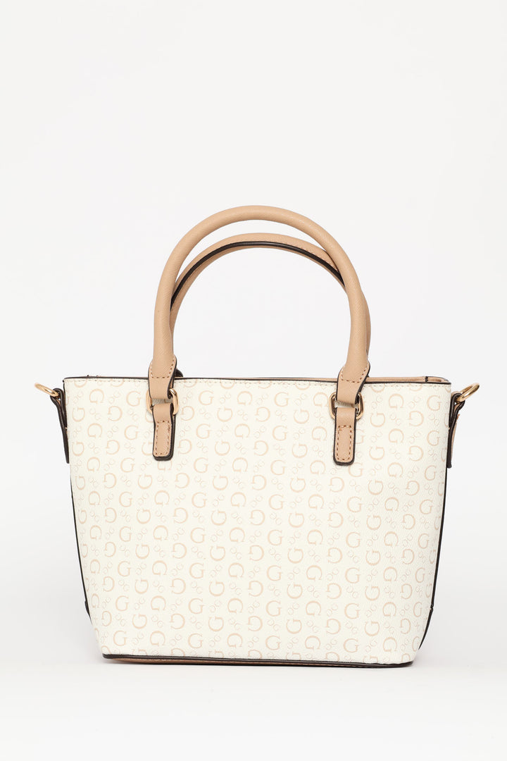 Quinley Mini Tote Bag - White