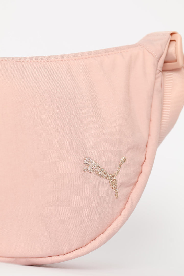 Her Half Moon Bag - Rose