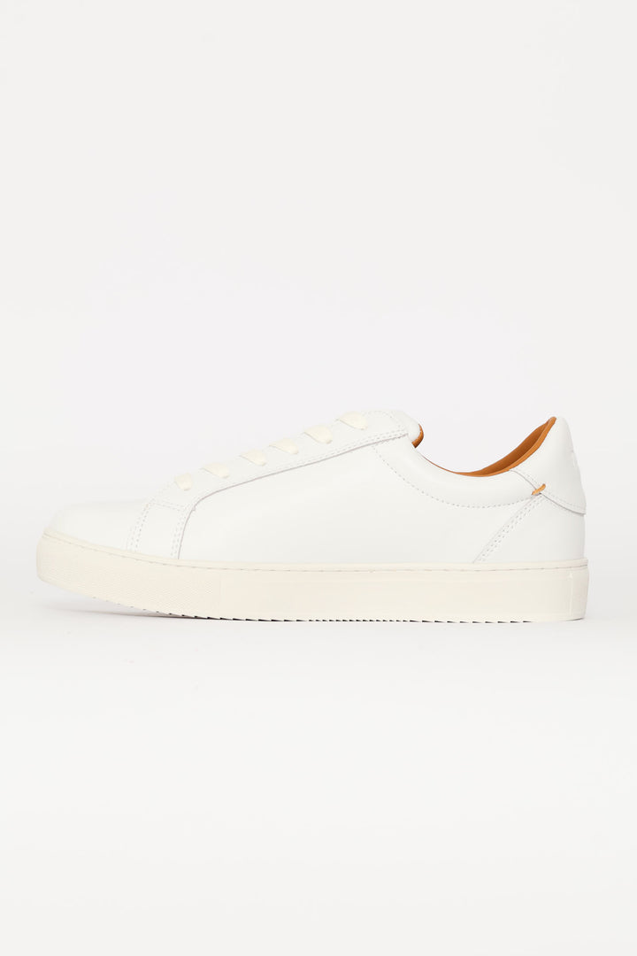 Classic Leather Sneaker - White
