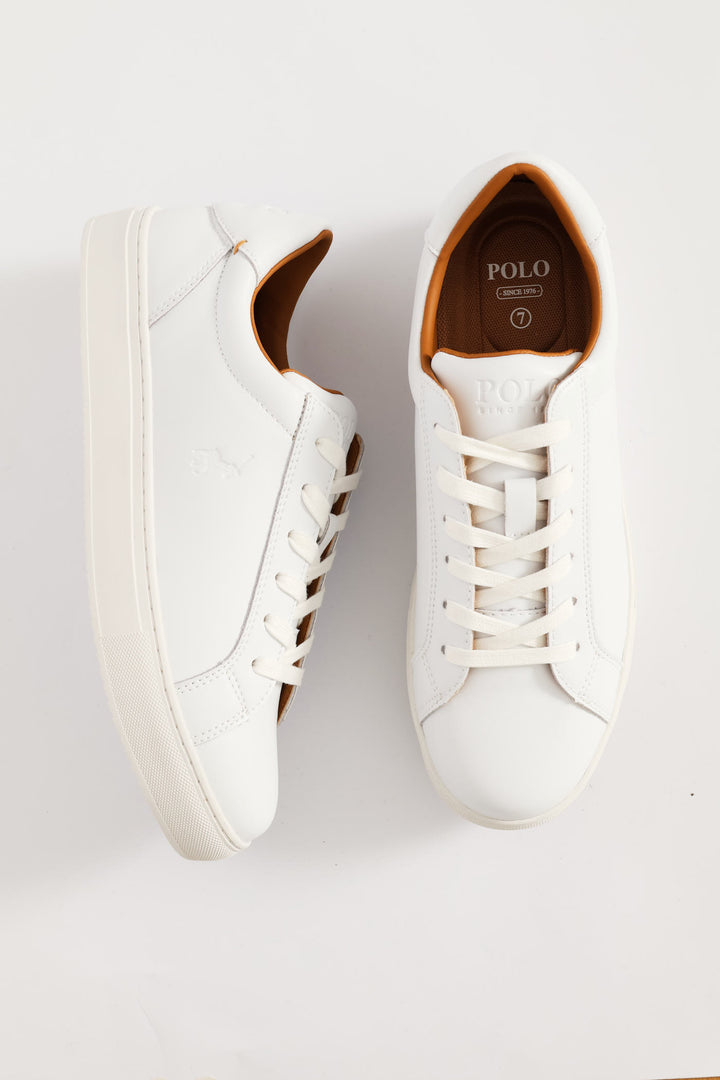 Classic Leather Sneaker - White