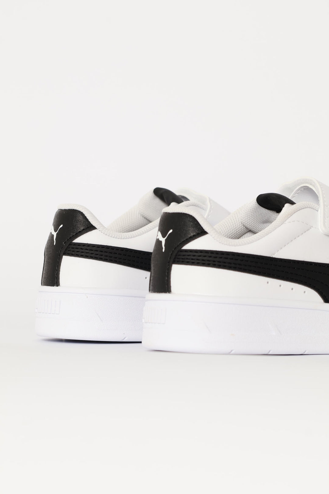 Pre-Boys Court Classic Clean AC Plus Sneaker - White/Black