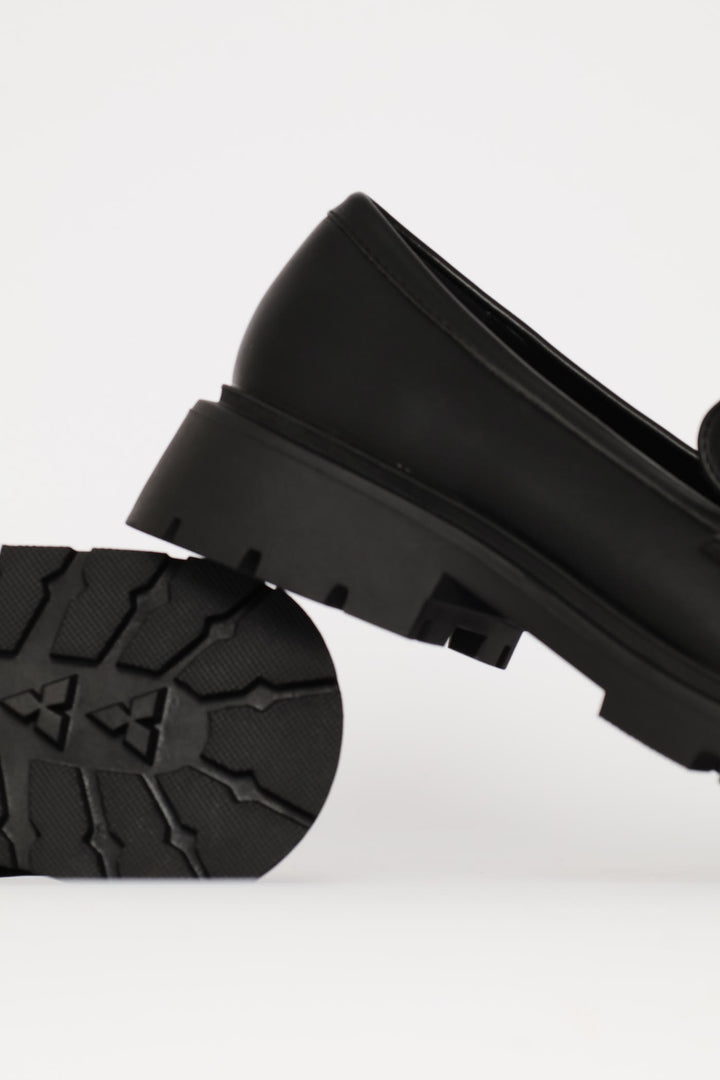 Buckle Loafer - Black