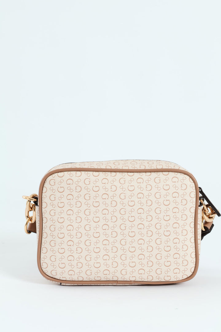 Devlon Camera Crossbody Bag - Khaki