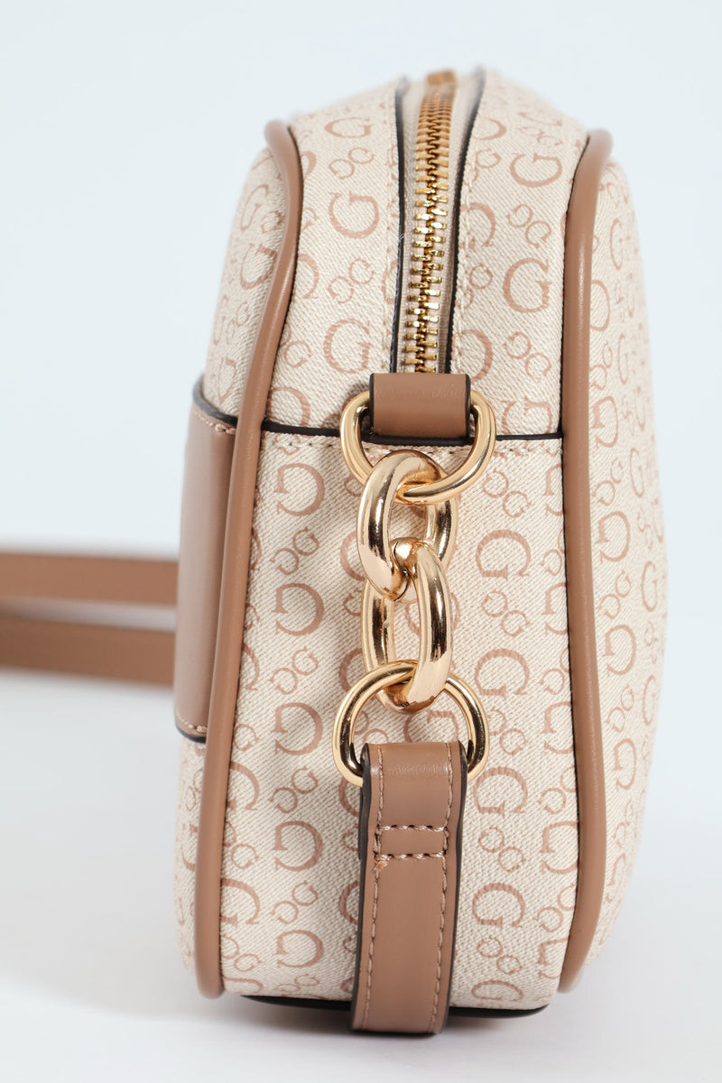 Devlon Camera Crossbody Bag - Khaki