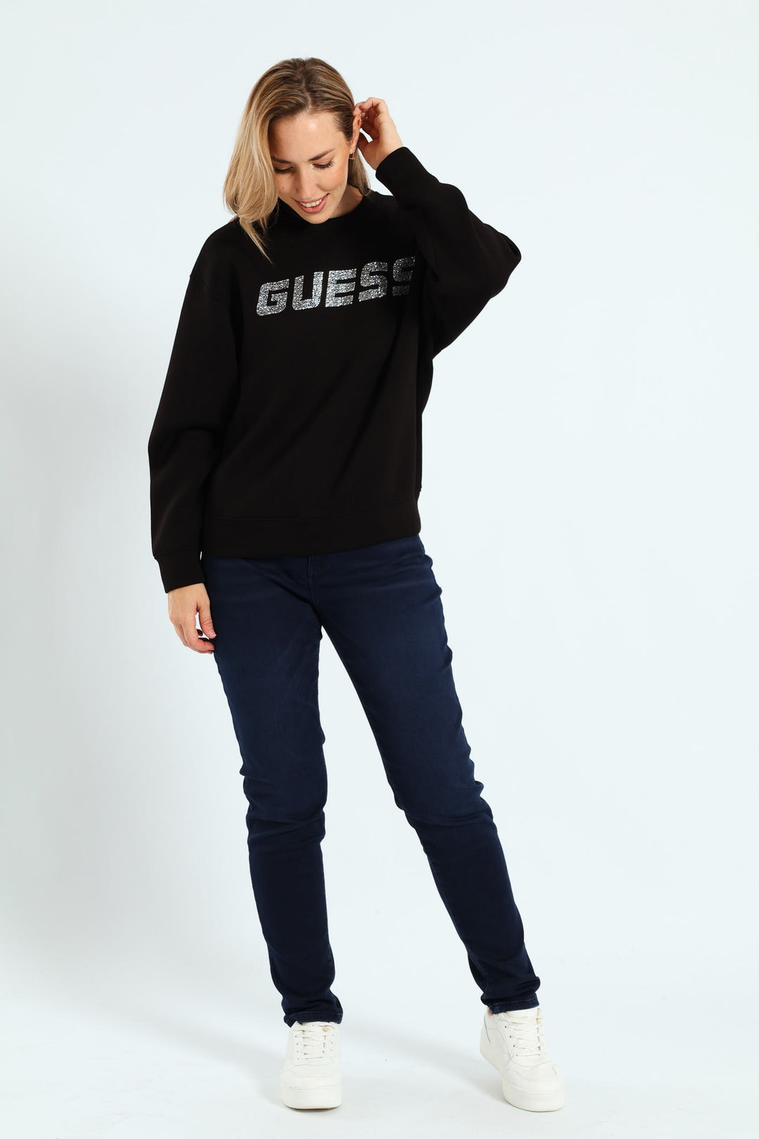 Power Skinny Low Rise Denim - Dark Wash Ink