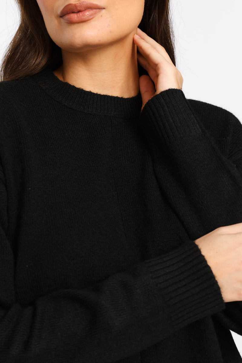 Knitwear Pullover - Black