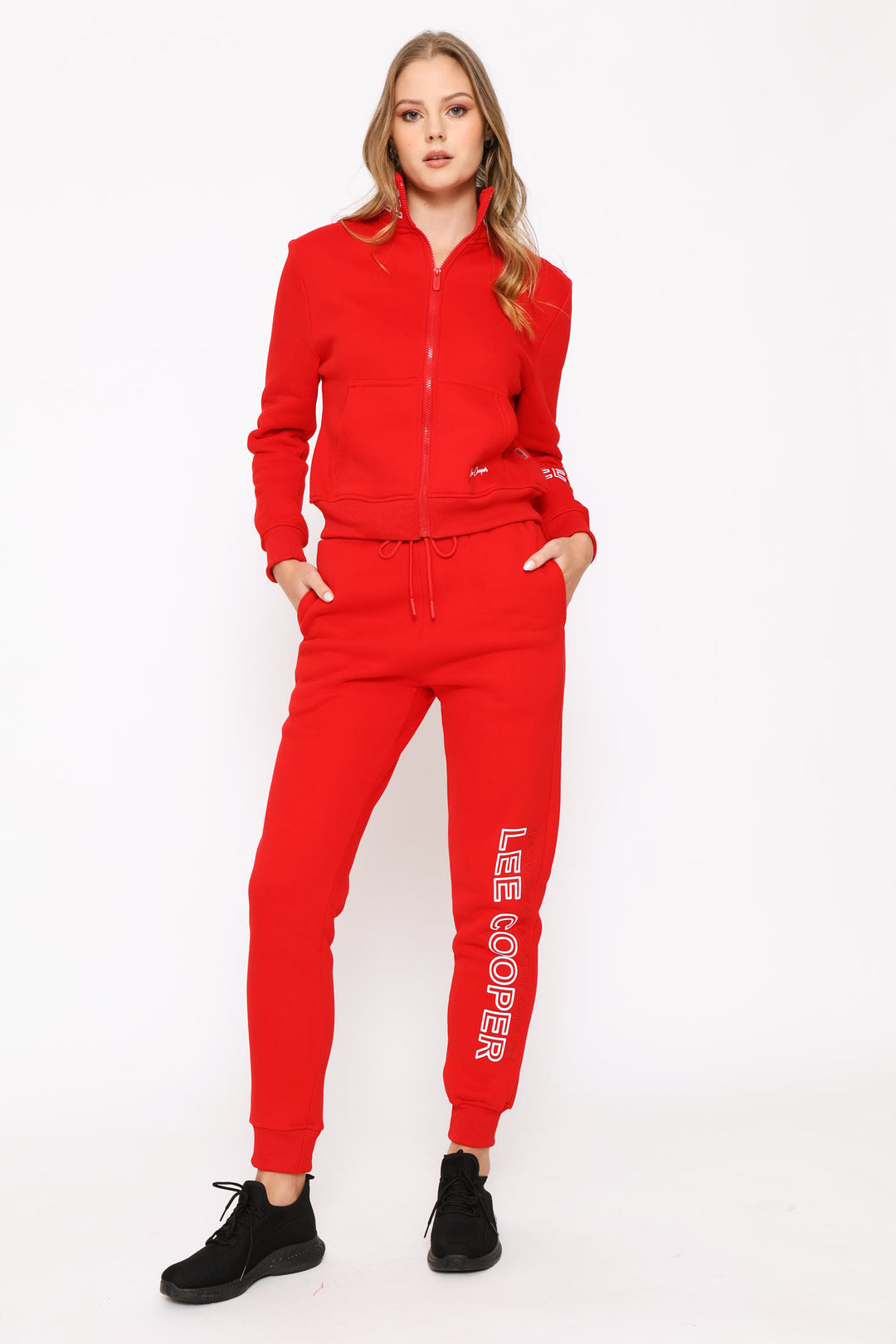 Indlovukazi Zip Through Top - Red