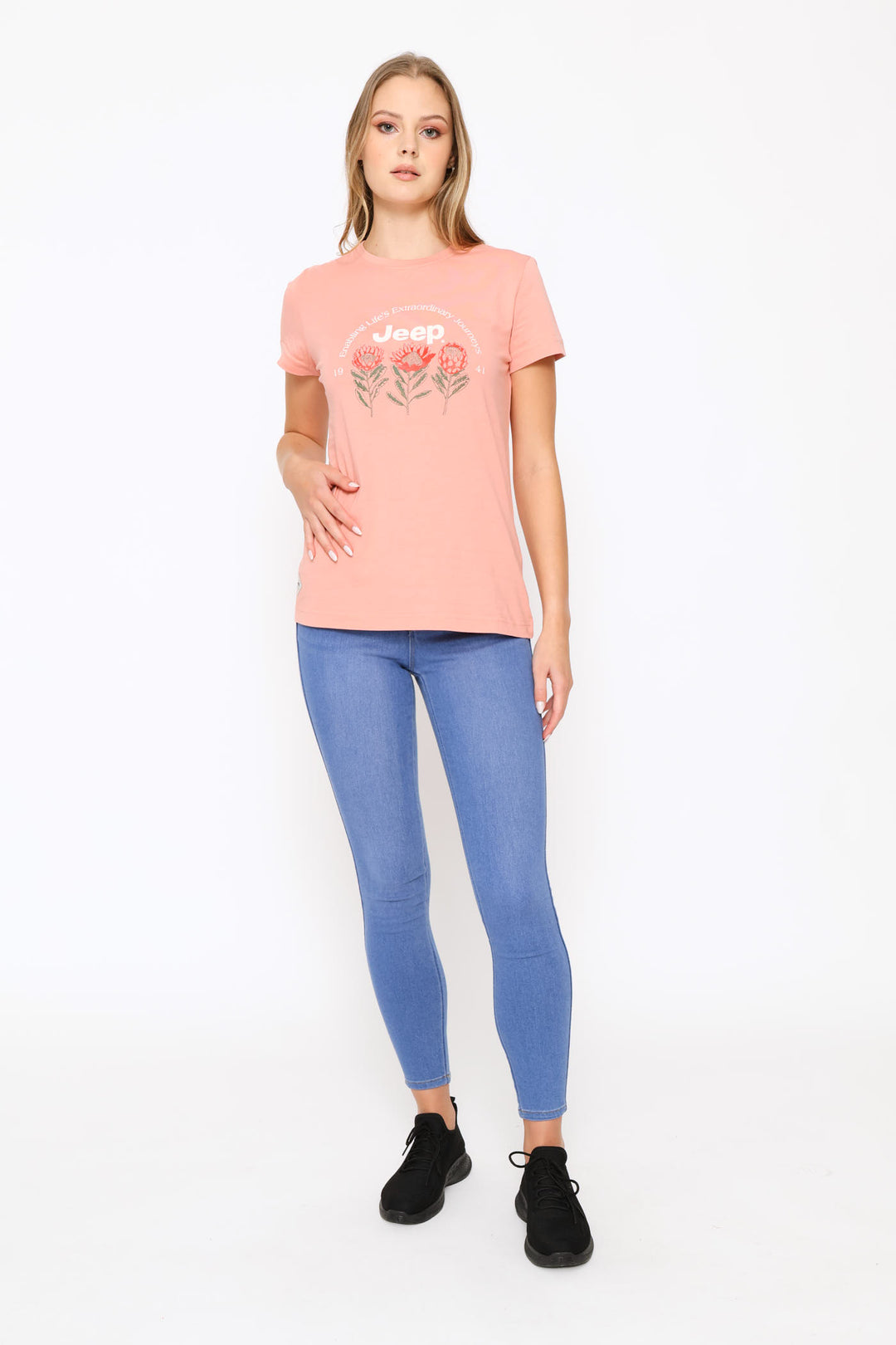 Protea Lifes Journey Tee - Pink