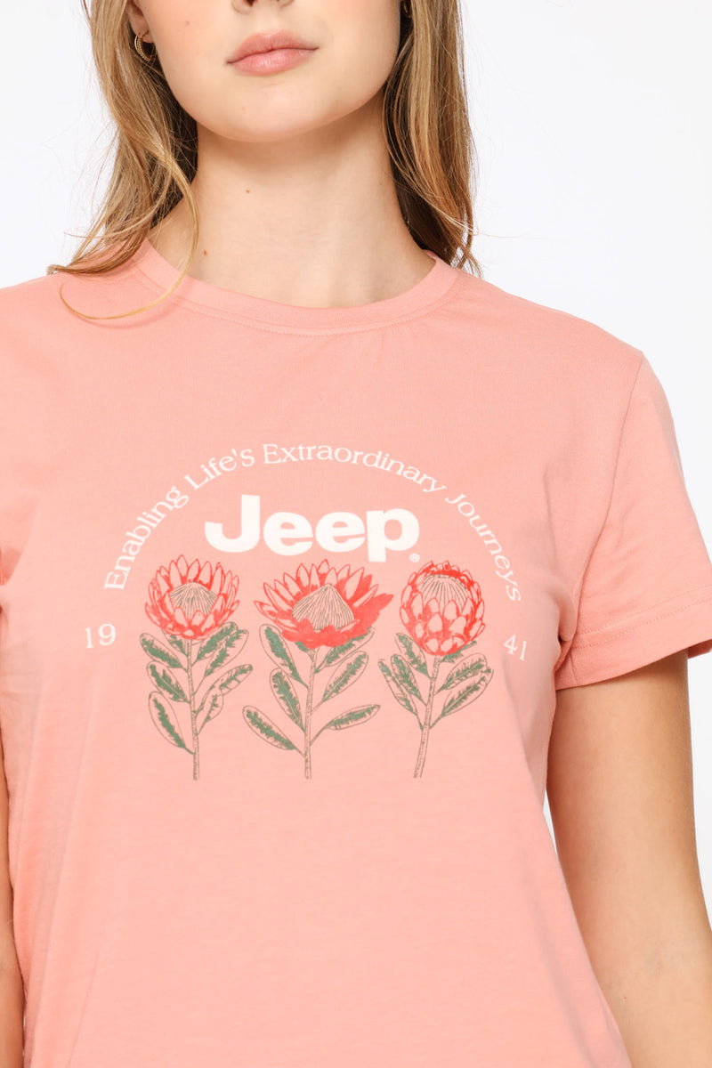 Protea Lifes Journey Tee - Pink