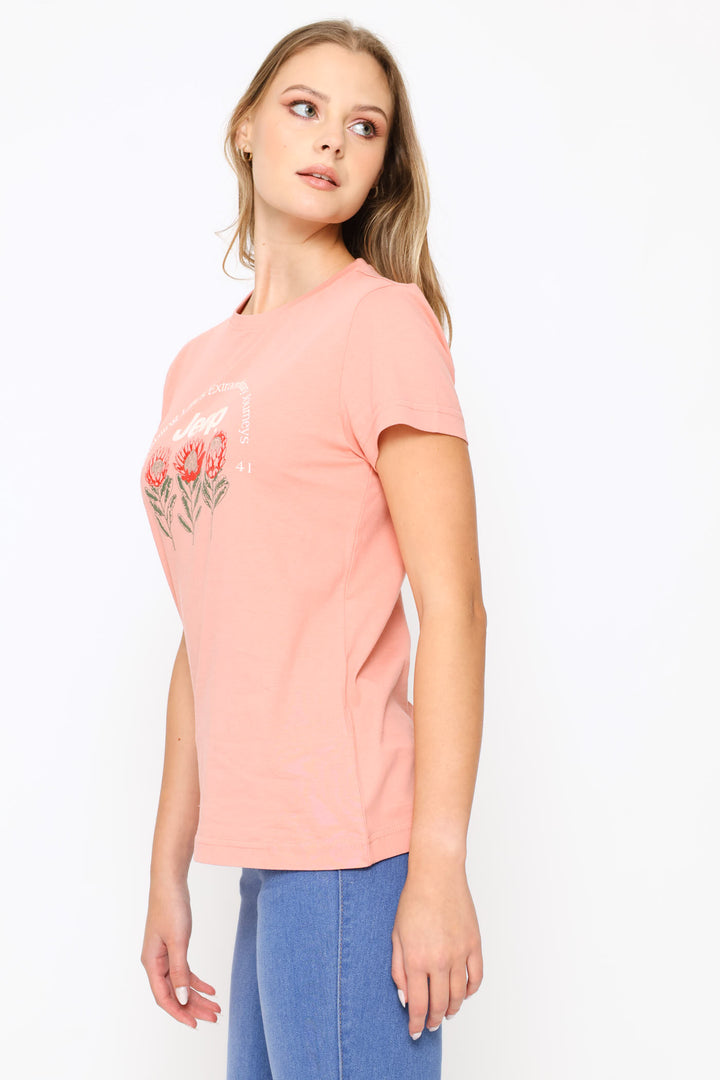 Protea Lifes Journey Tee - Pink