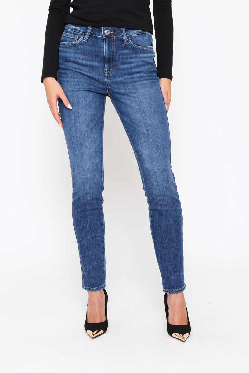 1981 High Rise Skinny Jean - Mid Wash