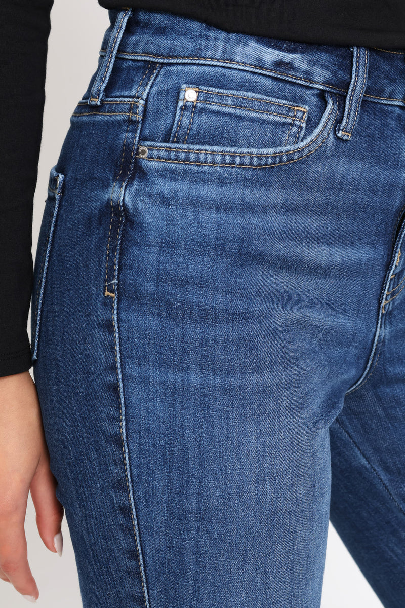 1981 High Rise Skinny Jean - Mid Wash