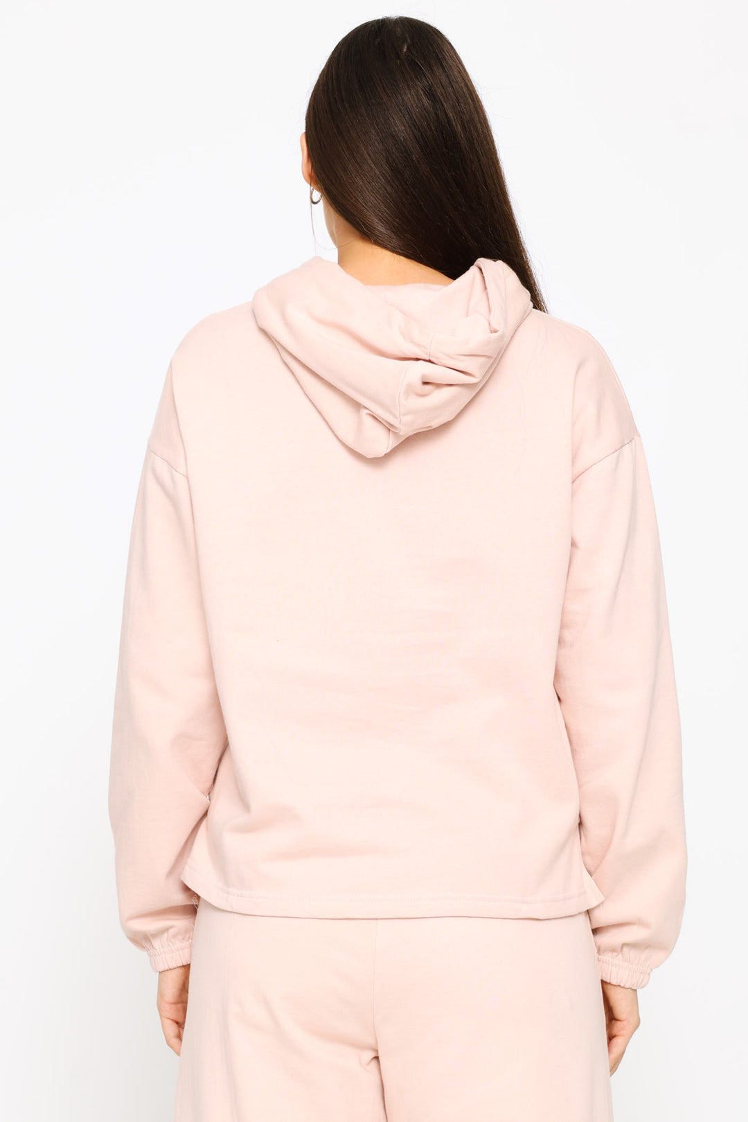 San Francisco Embroidered Hoody - Light Pink