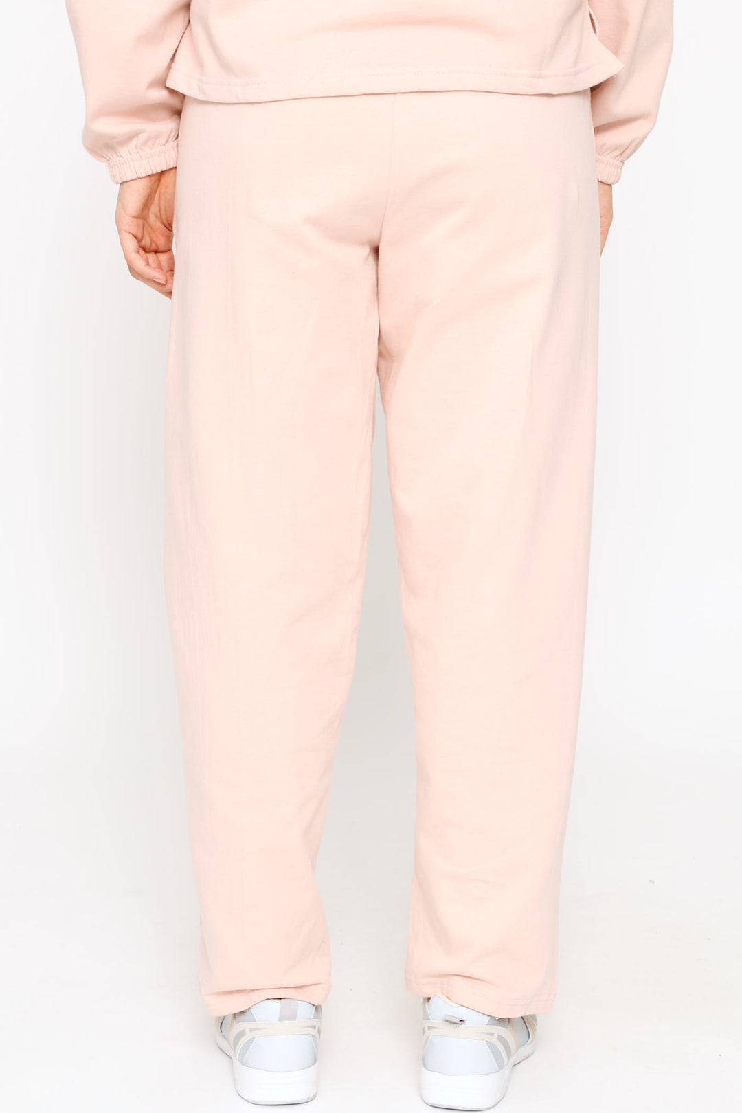 Pintuck Jogger - Light Pink