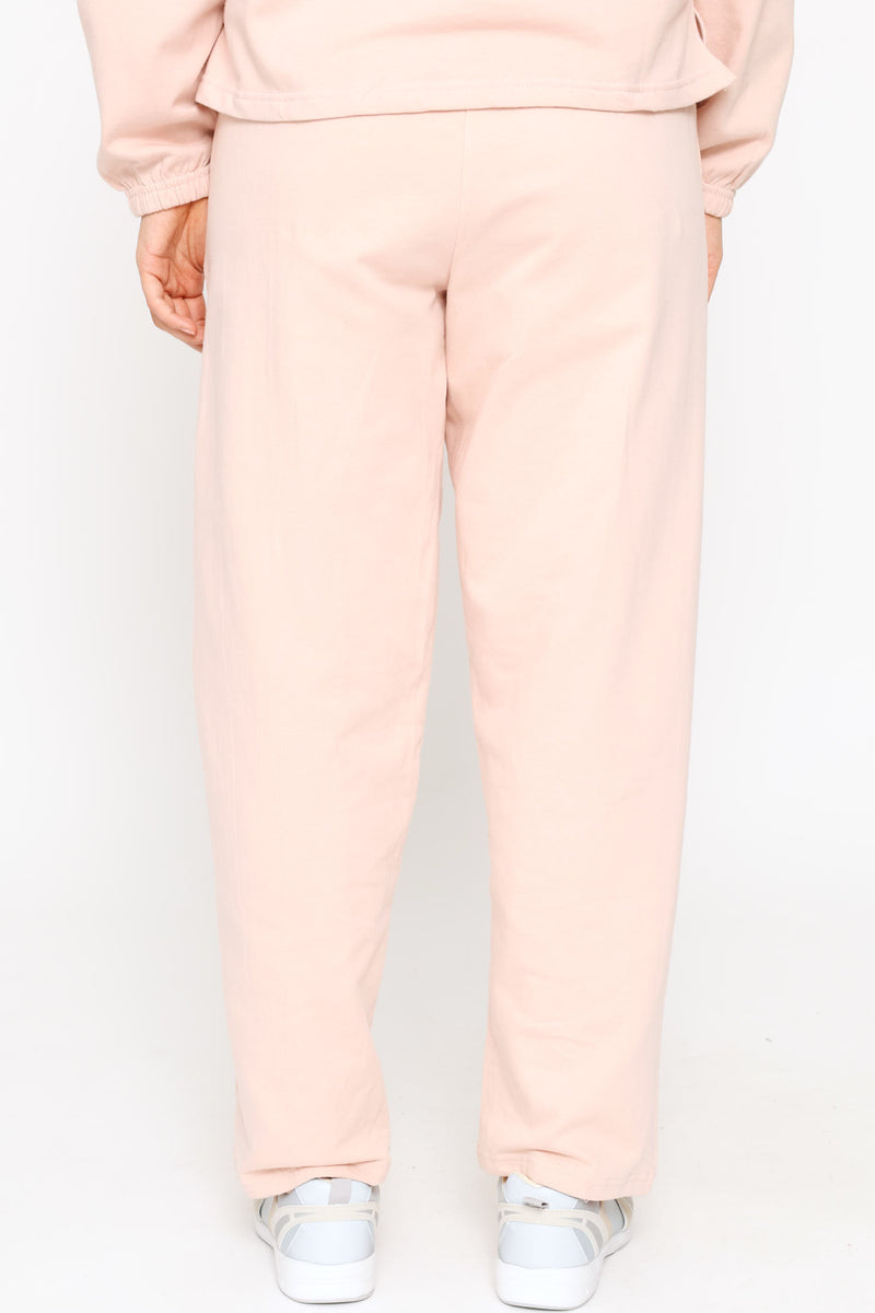 Pintuck Jogger - Light Pink