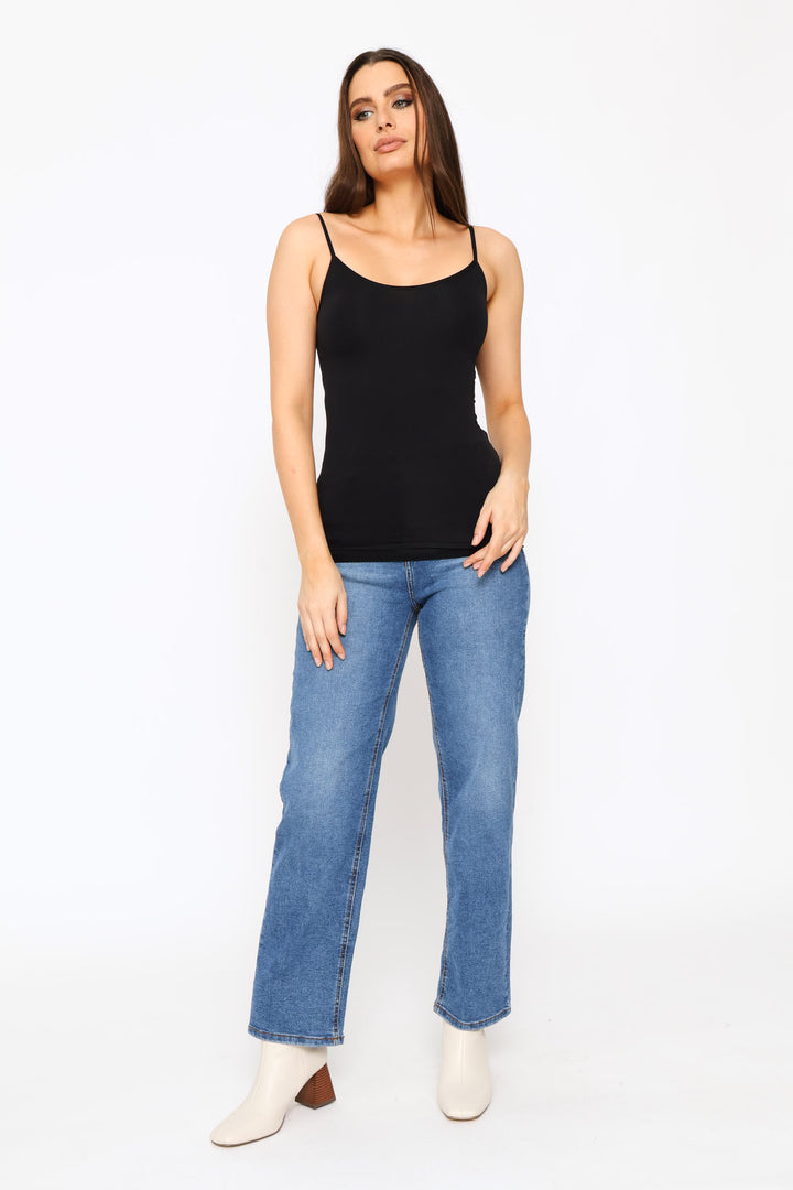 2 Pack Seamless Cami - Black/Navy